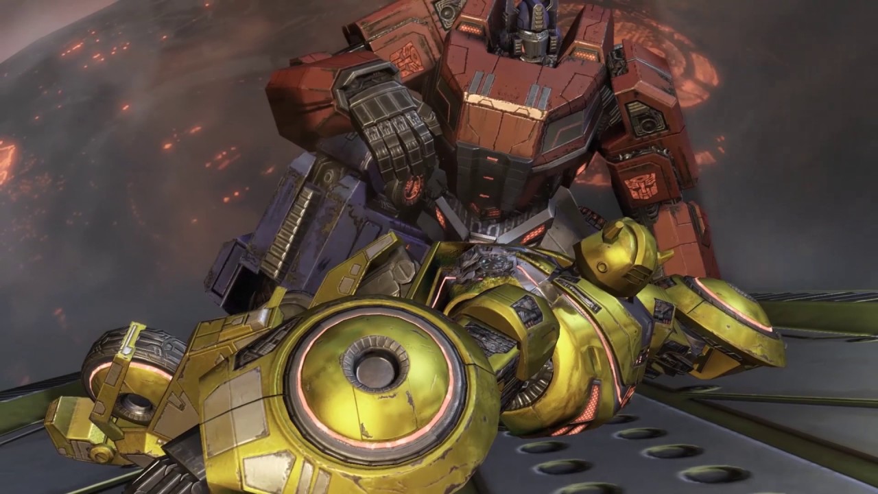 transformers fall of cybertron cutscenes